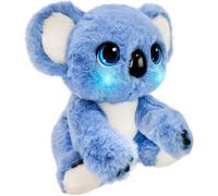 Accessotech My Fuzzy Friends Sydney Snuggling Koala Interactive Plush Toy With Lights Sounds Touch Sensors And Feeding Leaf