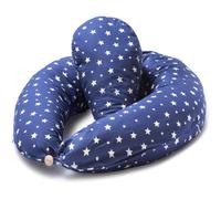 Accessotech Niimo Xxl Blue And White Star Pregnancy And Nursing Support Pillow Maternity Feeding Pillow For Sleep And Comfort