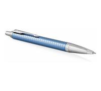 Parker IM Ballpoint Pen, Premium Blue with Medium Point Blue Ink Refill (1931691)