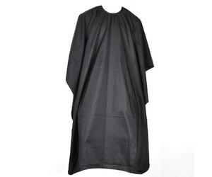 Accessotech Professional 145x120cm Salon Hair Cut Hairdressing Barbers Cape Black Gown