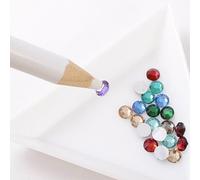 Accessotech Rhinestones Picker Pencil Nail Art Gem Jewel Setter Pen Picking Tool Wax Crystal