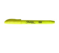 Accessotech Sharpie Accent Pocket Highlighter Yellow Chisel Tip Quick Dry Marker Single