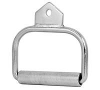 Accessotech Single Stirrup Gym Handle Heavy Duty Steel Cable Machine Attachment