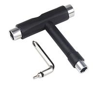 Accessotech Skateboard T Tool Wrench Screw with Allen Key Turner 5 Way All in 1 Multifunction Skate Tool for Skateboards/Scooter/Roller Skate/Long Board Mini Type