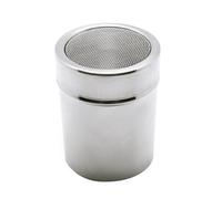 Accessotech Stainless Steel Chocolate Shaker Icing Cocoa Flour Sugar Cappuccino Sifter & Lid