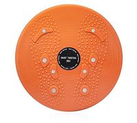 Accessotech Twist Waist Torsion Disc Board Aerobic Exercise Fitness Reflexology Magnets Equipment (Orange)