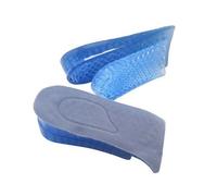 Accessotech Unisex Honeycomb Gel Heel Lifts Height Increase Insoles Shoe Inserts Pads Raise