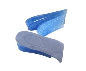 Accessotech Unisex Honeycomb Gel Heel Lifts Height Increase Insoles Shoe Inserts Pads Raise