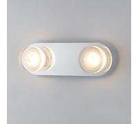 Accessotech Verve Double Bubble Effect LED Bathroom Wall Light | Polished Chrome Bathroom Light | 700 Lumens Warm White 3000K | IP44 Splashproof | Modern Wall Light for Mirrors & Bathrooms