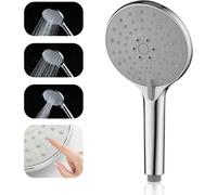 Accessotech Watersong 3 Spray Modes Shower Head Chrome Adjustable Bathroom Replacement