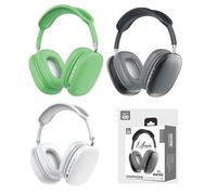 Accessotech Wireless Bluetooth Over-Ear Headphones Stereo Sound, Adjustable Comfortable Headband, Micro USB Rechargeable, MP3/TF Card Compatible (All 3)