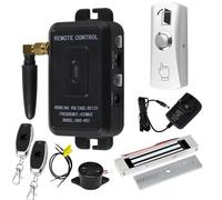 AccessShield WiFi Smart Door Access Control System Tuya Remote Control with Door Switch Button,Electric Lock，2PCS Keyless Entry Remote for Home/Garage/Office (R01-tuya-180Kg)