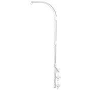 Accfore 37 Inch Double Screw Crib Activity Rattle Holder, DIY Toy Decorative Hanging Arm Adjustable Mounting Bracket Crib Bracket Set Nuts and Bolts for Easy Installation