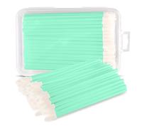 AccGin Piercing Aftercare Swabs - 50 count Lint-Free Microfiber Sponge Tips to Clean & Reduce Bumps for Ear, Nose, Belly Button Piercings, Faster Recovery