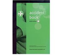 Reliance Medical A4 Accident Book - Mandatory for Workplace Compliance, Data Protection Compliant with Tear-Off Pages, Includes Clear Instructions and Record-Keeping Guidance for Employee Injuries