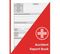 Accident Report Book HSE Compliant: Workplace Accident & Incident Record for Businesses, Schools & Organisations | GDPR, RIDDOR, HSE Compliant ... Reporting | 100 Pages, Large 8.5 x 11 Inch