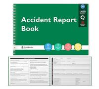 Accident Report Book - New 2026 Version - HSE Compliant Incident & Near Miss Record Book - Suitable for Workplace First Aid Kit - 120 Pages - GDPR, RIDDOR & CQC Aligned