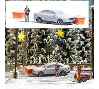 ACCIDENT WITH SNOWY CAR ACTION SET HO/OO Gauge Busch 7858
