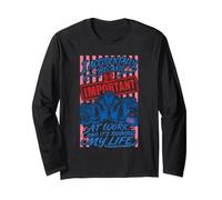 Accidentally Important At Work Burnout Office Humor Long Sleeve T-Shirt