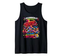 Accidentally Important At Work Burnout Office Humor Tank Top