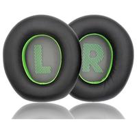 ACCIUK Replacement Ear Pads, Compatible with JBL Quantum 910 Quantum 910X Quantum 910P Headphones, Made of Soft Protein Leather and Memory Foam, Replacement Ear Pads (Black + Green)