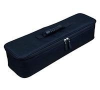 Acclaim Pisa Heavyweight Nylon Four Bowl Level Lawn Flat Green Short Mat Bowls Bag With Removable Dividers (Black)
