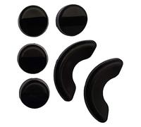 Acclaim Umpire Solid Rubber Bowling Measuring Wedges 6 Set 4 Round 2.8 cm x 1.5 cm 2 Semi Circle 6 cm x 2.5 cm