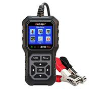 Acclope BT60 Pro Car Battery Tester, 6V/12V/24V Digital Automotive Analyser, 100-3000 CCA, Cloud Printing, Black and Grey, for AGM Lithium Gel Batteries, Truck Boat RV Marine Charging/Cranking Test