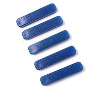 ACCMOS Archery Bow and Arrow Glue Stick Arrow Head Broadhead Arrow Insert Nock Pin High Temperature Fire-baked Hot Melt Adhesive, for DIY Arrows (blue, 5 pc)