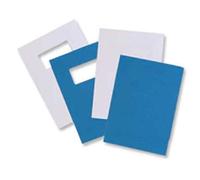 Acco 46735E - GBC Leathergrain Covers Win 250gsm Blue A4 46735E (PK50)