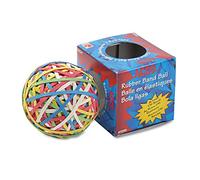 ACCO 72155 Rubber Band Ball, Approximately 270 Rubber Bands, Assorted