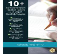 Accolade Press 10+ Comprehension: Practice Papers In-Depth Guided Answers Accolade Press Multicolor