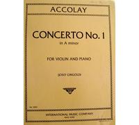 ACCOLAY CONCERTO NO.1 IN A MINOR for Violin & Piano