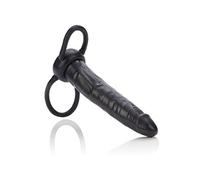 California Exotic Accommodator Dual Black Strap On Penetrator Dildo/Cock/Dong