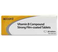 Accord Vitamin B Compound Strong 28 Tablets