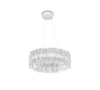 Accordéon Pendant Transparent/ White