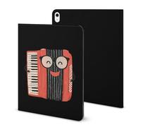 Accordeon Printed Tablet Case with Pencil Holder Unisex Slim TPU Protective Cover Compatible with iPad 2020/Pro 2020/Pro 2021/Air4/Air5