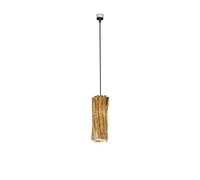 Accordéon Vertical Pendant Gold