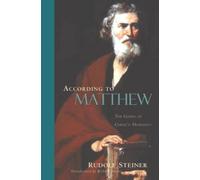 According to Matthew: The Gospel of Christ's Humanity