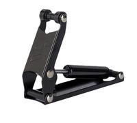 Accordion Accessory for Upright Piano, Slow Descent Lid Buffer with Hydraulic Damping, 101mm*80mm*28mm, Compatible with Standard Upright Pianos, Gold/Silver