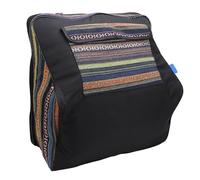 Accordion Backpack, Cotton Fabric, Water Proof, 48-120 Bass, with Adjustable Shoulder Straps, Front Zip Pocket for Accessories, for Travel Performance