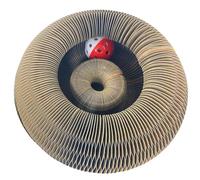 Accordion Cat Scratcher, Accordion Cat Attached Scratcher | Interactive Cat Toy | Outdoor Home Interactive Kitten Play Tool, Reversible Catch Up for Pets