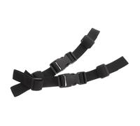 Accordion Chest Strap Black 2pcs with Buckle for Instrument | Fully Adjustable Fit, Reduces Body Fatigue, Comfortable Support, Plastic and Webbing Build, Easy to Adjust