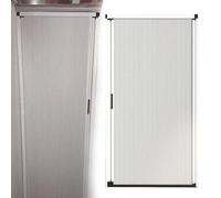 Accordion Door 200 203 205 210 220 240cm, White Interior Room Partition Gate Hidden Temporary Door Custom Size, Large Folding Sliding Doors(H 94.4in/240CM,W 39.3in/100cm)