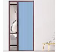 Accordion Door,Accordion Honeycomb Sliding Door - Indoor Multifold Temporary Doors for Hallway, Kitchen, Bathroom, Closet, Bedroom, RV - Retractable Folding Door, 24-96" Wide (Blue, 75x200c