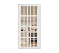 Accordion Door, Acrylic Glass Folding Room Divider, Sliding Multifold Design for Interior Spaces, Ideal for Bathrooms and Entrances