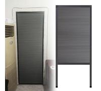 Accordion Door,Custom Accordion Folding Doors for Interior - 190-240 CM High, Versatile Concertina Design for Bathroom, Shower, Closet & Kitchen Pantry, Sliding Pull Down (115x200cm/45.3x78