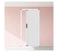 Accordion Door,Customizable 195cm Sliding Folding Door - Aluminum Frame, Waterproof Fabric, Ideal for Closet, RV, Patio, Shower - Fits Any Opening (56x195CM/22x77IN)