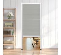 Accordion Door,Customizable Folding Door Pull Down - Aluminum Alloy & Non Woven Fabric Sliding Retractable Soundproof Accordion Door for Doorway, Studio & Kitchen (A, WxH 22x80in / 56x203cm