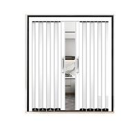 Accordion Door for Interior Use, Aluminum Frame Sliding Door for Closet, Bathroom, Pantry - Space-Saving Multifold Design, Easy Installation